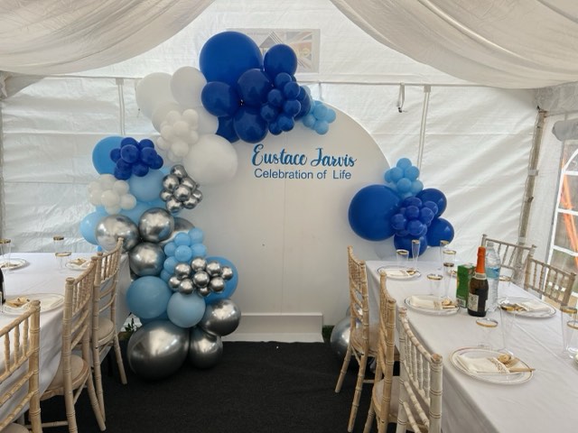 Balloon backdrop