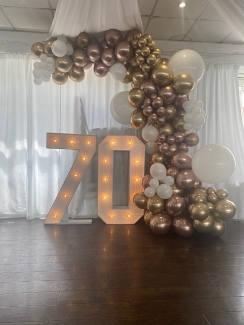 Backdrops styled by 2 Sweet Occasions