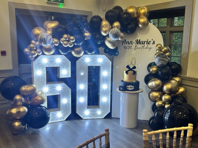 Balloons styled by 2 Sweet Occasions