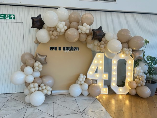Balloons styled by 2 Sweet Occasions