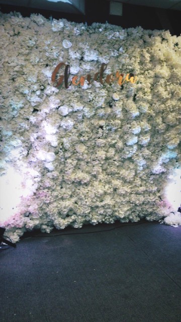 Flower wall
