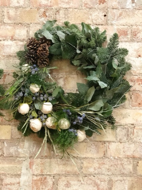 Handmade Christmas wreath